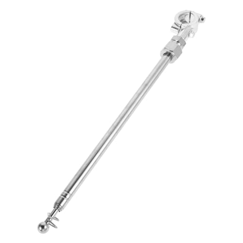 BESPORTBLE Teleskop fahnenmast Motorrad und Fahrrad aus Robustem Material Vielseitig als Fahnenhalter und Sonnenschutzstütze Leicht und Tragbar Kompatibel mit Gepäckträgern und Heckmontage von BESPORTBLE