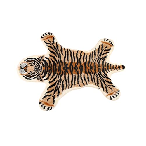 BESPORTBLE Tiger Muster Bodenmatte rutschfeste Fußmatte Dekorative Tiger Türmatte Für Zuhause Antirutsch Für Badezimmer Küche Und Wohnbereiche von BESPORTBLE