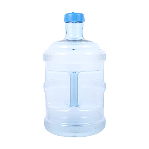 BESPORTBLE 5 Liter Wasserflasche Mineralwasserflasche Tragbarer Pc-Wassereimer Mit Griff FüR Outdoor-AktivitäTen Und Haushalt, Wiederverwendbar Und Auslaufsicher 1. 32 Gallonen von BESPORTBLE
