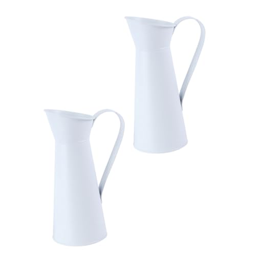 BESPORTBLE 2stücke Schlichte Eisen Blumenvase Moderne Tischvasenschmuck Dekorativer Blumenbehälter Für Trockene Blumenarrangements BESPORTBLE 2stücke Schlichte Eisen Blumenvase Moderne Tischvasenschmuck Dekorativer Blumenbehälter Für Trockene Blumenarrangements von BESPORTBLE