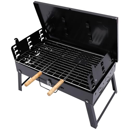 BESPORTBLE Tragbarer Faltbarer Holzkohlegrill Klappbar Leichter Bbq Grill für Outdoor Camping Picknick mit Robustem Grillrost Langlebig und Einfach zu Transportieren BESPORTBLE Tragbarer Faltbarer Holzkohlegrill Klappbar Leichter Bbq Grill für Outdoor Camping Picknick mit Robustem Grillrost Langlebig und Einfach zu Transportieren von BESPORTBLE