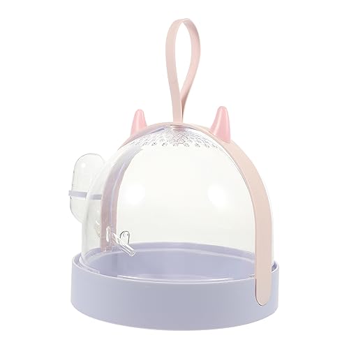 BESPORTBLE Tragbarer Hamsterkäfig mit Atmungsaktivem Design Robuster Kleintier Transportbox für Hamster Meerschweinchen Eichhörnchen und Andere Kleine Tiere Transparenter Handheld Haustier BESPORTBLE Tragbarer Hamsterkäfig mit Atmungsaktivem Design Robuster Kleintier Transportbox für Hamster Meerschweinchen Eichhörnchen und Andere Kleine Tiere Transparenter Handheld Haustier von BESPORTBLE