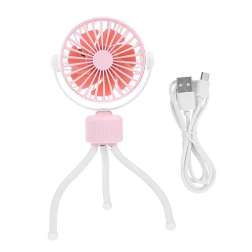 BESPORTBLE Tragbarer Mini Handventilator mit Flexiblem Stativ USB Aufladbar Leiser Kinderwagenventilator für Vielseitig Einsetzbar für Krippe und BESPORTBLE Tragbarer Mini Handventilator mit Flexiblem Stativ USB Aufladbar Leiser Kinderwagenventilator für Vielseitig Einsetzbar für Krippe und von BESPORTBLE