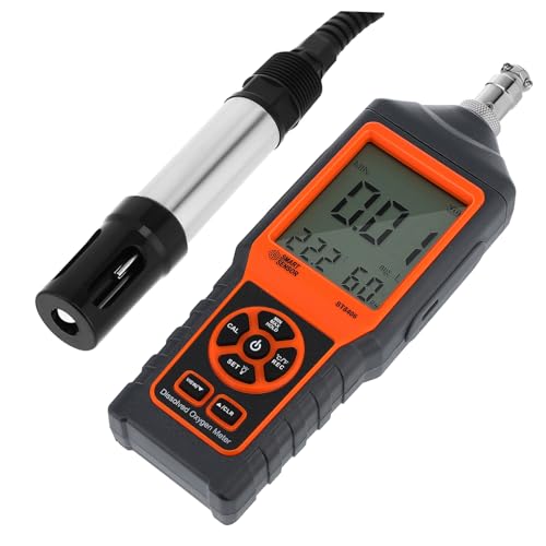 BESPORTBLE Tragbares Do Messgerät für Aquarien und Fischteiche mit LCD Display Dreifach Kompensation für Temperatur Salinität und Luftdruck Datenspeicherung Präzise Sauerstoffmessung Leicht BESPORTBLE Tragbares Do Messgerät für Aquarien und Fischteiche mit LCD Display Dreifach Kompensation für Temperatur Salinität und Luftdruck Datenspeicherung Präzise Sauerstoffmessung Leicht von BESPORTBLE