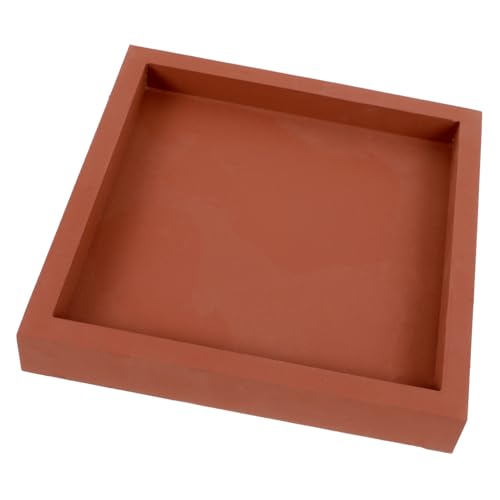 BESPORTBLE Verdicktes Quadratisches Kunststoff Blumentopfuntersetzer rutschfest Auslaufsicher Robust Vielseitig für Zuhause Balkon Garten Innen in Keramisch Roter Farbe BESPORTBLE Verdicktes Quadratisches Kunststoff Blumentopfuntersetzer rutschfest Auslaufsicher Robust Vielseitig für Zuhause Balkon Garten Innen in Keramisch Roter Farbe von BESPORTBLE