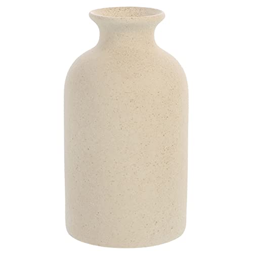 BESPORTBLE Vintage Keramik Vase Rustikalen Vase Flasche Dekorative Vase Tabletop Dekoration für Home Office Und Party Indoor Und Outdoor Dekoration Beige von BESPORTBLE