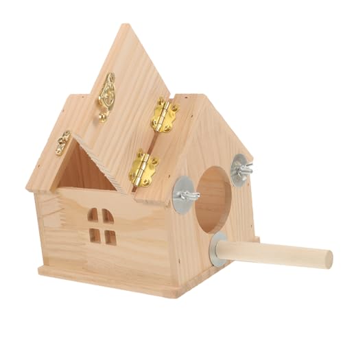 BESPORTBLE Holz-nistkasten Für Wellensittiche Robuste Brutbox Zur Natürlicher Brutgewohnheiten Für Innen Und Außenbereiche Mit Optimaler Isolierung Und Schutz Für Vögel BESPORTBLE Holz-nistkasten Für Wellensittiche Robuste Brutbox Zur Natürlicher Brutgewohnheiten Für Innen Und Außenbereiche Mit Optimaler Isolierung Und Schutz Für Vögel von BESPORTBLE
