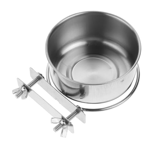 BESPORTBLE Wandmontierter Hundenapf Katzennäpfe Hängender Hundefutterautomat Haustiernapf Schüsseln Für Hundekisten Hängender Futternapf Für Hunde Wassernapf Für Hunde Rostfreier Stahl Silver BESPORTBLE Wandmontierter Hundenapf Katzennäpfe Hängender Hundefutterautomat Haustiernapf Schüsseln Für Hundekisten Hängender Futternapf Für Hunde Wassernapf Für Hunde Rostfreier Stahl Silver von BESPORTBLE