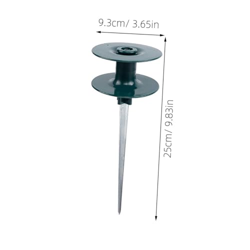 BESPORTBLE Wasserleitender Gartenschlauch steckdorn aus Robustem Kunststoff Wetterfester Erdspieß zur Schlauchführung Verhindert Knicken und Schützt Pflanzen für Gartenbewässerung und von BESPORTBLE