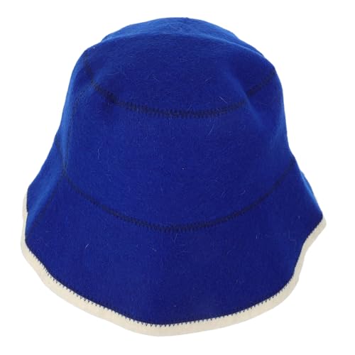 BESPORTBLE Wiederverwendbarer Sauna Hut aus Saugfähiger Wolle Komfortable Badehaube für Damen Trocknet Haare Schnell Hitzebeständig Vielseitig für Spa und Dampfbad Geeignet Blau BESPORTBLE Wiederverwendbarer Sauna Hut aus Saugfähiger Wolle Komfortable Badehaube für Damen Trocknet Haare Schnell Hitzebeständig Vielseitig für Spa und Dampfbad Geeignet Blau von BESPORTBLE