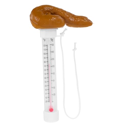 BESPORTBLE Witziges Schwimmendes Poolthermometer Poop Design Wetterbeständig für Innen Außenpools Whirlbad Aquarien Einfach Ablesbar Langlebiges Kunststoffmaterial BESPORTBLE Witziges Schwimmendes Poolthermometer Poop Design Wetterbeständig für Innen Außenpools Whirlbad Aquarien Einfach Ablesbar Langlebiges Kunststoffmaterial von BESPORTBLE