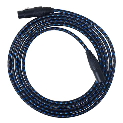 BESPORTBLE Xlr Mikrofonkabel Hochwertiges Xlr Male zu Female Kabel für Gitarre Mikrofon und Audio Geräte mit Integrierter Geräuschunterdrückung Flexibles Design Stylischem Blau BESPORTBLE Xlr Mikrofonkabel Hochwertiges Xlr Male zu Female Kabel für Gitarre Mikrofon und Audio Geräte mit Integrierter Geräuschunterdrückung Flexibles Design Stylischem Blau von BESPORTBLE