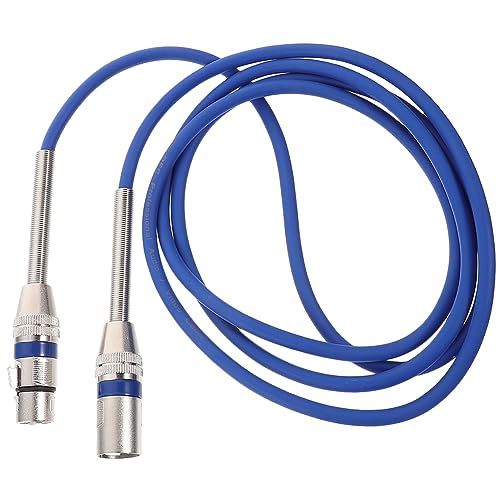 BESPORTBLE Xlr Mikrofonkabel Männlich zu Weiblich Blau Symmetrisches Kabel für Studioaufnahmen Mixer und Lautsprecher Hohe Signalübertragung Tragbar und Praktisch BESPORTBLE Xlr Mikrofonkabel Männlich zu Weiblich Blau Symmetrisches Kabel für Studioaufnahmen Mixer und Lautsprecher Hohe Signalübertragung Tragbar und Praktisch von BESPORTBLE