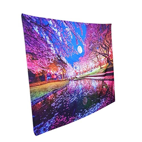 BESPORTBLE Hochwertiger Wandteppich Mit Kirschblüten-druck Dekorativer Hängematte Vielseitig Einsetzbar Für Kreative Fotohintergründe Und Stilvolle Raumgestaltung von BESPORTBLE