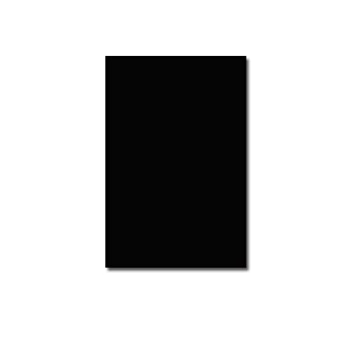 Acrylplatten Plexiglas-Kunststoffplatte Acrylplatte Schwarze Acrylplatte 400 x 400 mm/15,7 x 15,7 Zoll for Modellbau, Ausstellungsdisplays(Thick 6mm) von BESSX