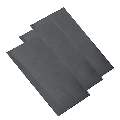 Graphitfolienplatte, hochrein, for leitfähige Wärmeableitung und Labormaterialien, Dicke 10 mm, 3 Stück, 60 mm x 30 mm x 10 mm(70mmx30mmx10mm) von BESSX