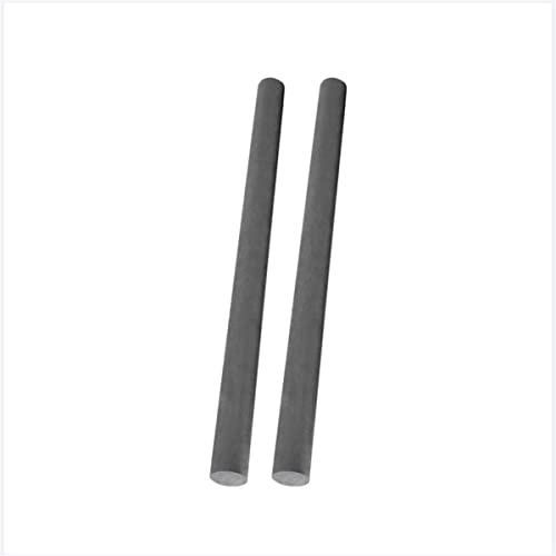 Graphitstab, 99,9% Elektrodenzylinderstab, Kohlenstoffgraphitstab, Länge 150 mm, Durchmesser 13 mm bis 15 mm, 2 Stück, Durchmesser 13 mm(Diameter 15mm) von BESSX