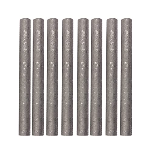 Graphitstab, 99,9% Elektrodenzylinderstab, Kohlenstoffgraphitstab, Länge 175 mm, Durchmesser 4 mm bis 10 mm, 8 Stück, Durchmesser 7 mm(Diameter 4mm) von BESSX