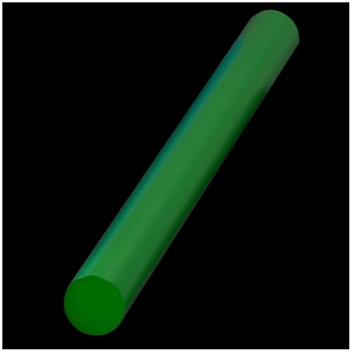 Robuster PU-Vollstab, zuschneidbarer Polyurethan-Stab for Modellbau, Heimwerkerprojekte und Werkstattgebrauch(110 * 500mm) von BESSX