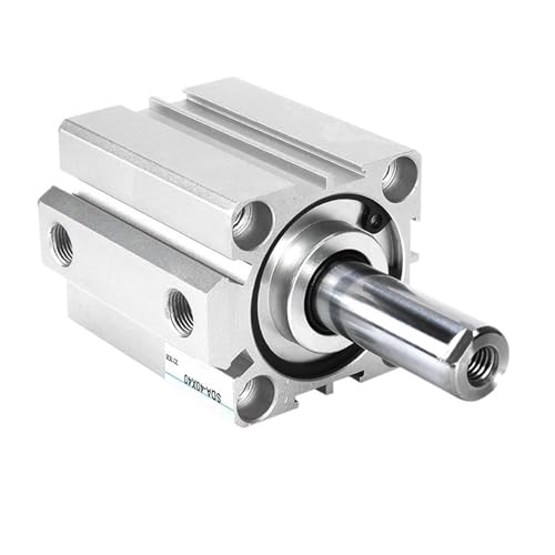 SDA100 Doppeltwirkend Bohrung 100mm Kompakte Dünne Luft Pneumatische Zylinder Hub 30mm 50mm 80mm 100mm(Stroke 45mm) von BESSX