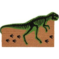 Best For Boots - Tierische Fußmatte aus Kokosfasern innen außen Tyranosaurus von BEST FOR BOOTS