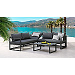 Best Freizeitmoebel Lounge Gruppe 98693050 5 Personen Aluminium Anthrazit von BEST FREIZEITMOEBEL
