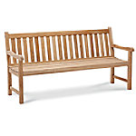 Best Freizeitmoebel Teak Bank 4 Personen Braun 1800 x 820 x 600 mm von BEST FREIZEITMOEBEL