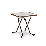 Best Freizeitmoebel Tisch 26527010 Stahl Braun 670 x 670 x 730 mm von BEST FREIZEITMOEBEL