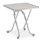 Best Freizeitmoebel Tisch 26527085 Stahl Silber 670 x 670 x 730 mm von BEST FREIZEITMOEBEL