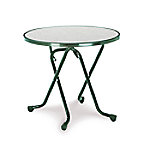 Best Freizeitmoebel Tisch 26528030 Stahl Grün 800 x 800 x 730 mm von BEST FREIZEITMOEBEL