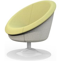 Best Freizeitmöbel - Best Fresh Drehsessel Solis Relax Outdoor Gartensessel ca. 80x90x86 cm versch. Farben weiß/Lemon von BEST FREIZEITMÖBEL