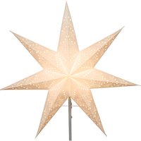 Best Season Papier-ErsatzsternSensy Star 54 Durchmesser 54 cm, inklusive Halterung, Vierfarb-Karton, crème 231-29 von STAR TRADING