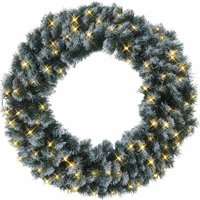 Best Season - Star Trading led Weihnachtskranz Edmonton von Star Trading, Kranz Weihnachten in Tannengrün mit weißen Schnee-Details für innen und Best Season - Star Trading led Weihnachtskranz Edmonton von Star Trading, Kranz Weihnachten in Tannengrün mit weißen Schnee-Details für innen und von BEST SEASON