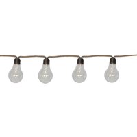 Best Season - Star Trading led Lichterkette ,Jutta', 10 Glühbirnen, Batterie und Timer, 225 cm von BEST SEASON