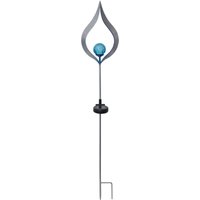 Star Trading led Solar Garten Deko Beleuchtung Gartenstecker Solarlampe Kugel Außen Spieß von BEST SEASON