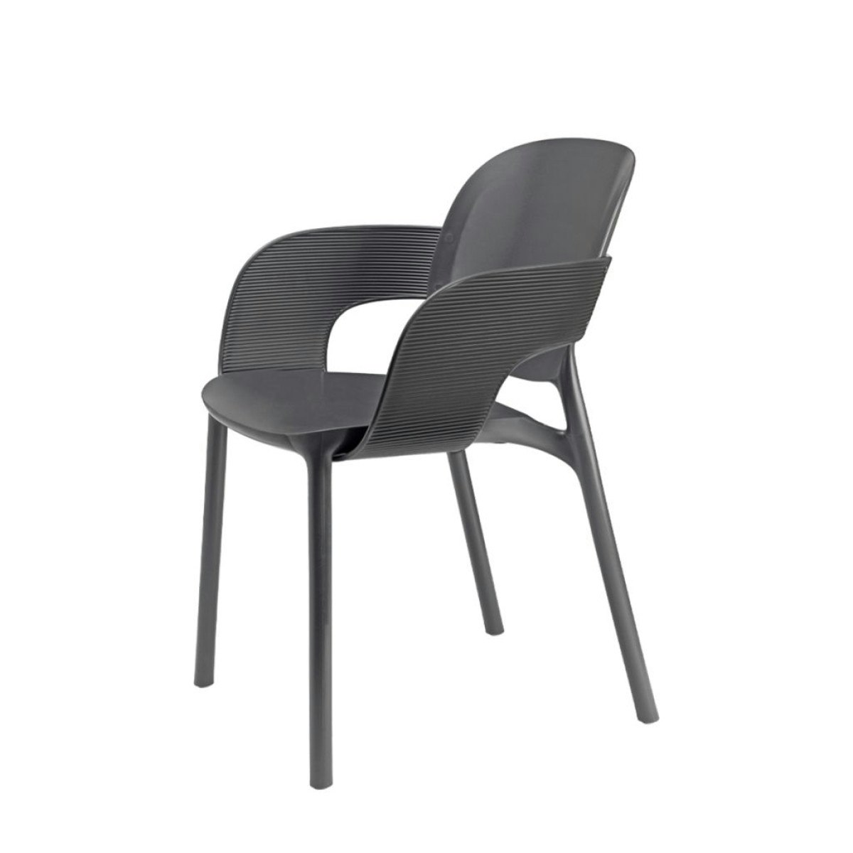 BEST Comfort-Sessel VIRGINIA, Kunststoff Anthrazit Grey von BEST