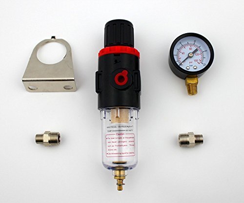 Airbrush Compressor Druckregler Fallenfilter Wasser Wasser Luftfeuchtigkeitsmessgerät AFR-2000 von ABEST