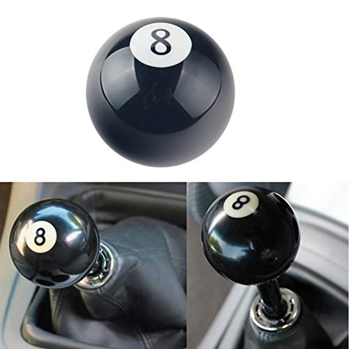 BESTEU Runde Kugel Form Nummer 8 Auto Billardkugel Automatische manuelle Gangschaltung Schalthebel Schaltknauf von BESTEU