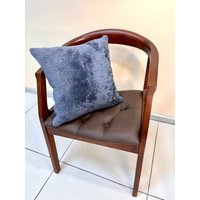 Schaffell Kissen, Seitlich Quadrat Design Flauschig Weich Echt Leder Deko Kissen Für Zuhause von BESTLEATHERFUR