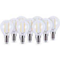 9er Pack LED Glühbirne Warmweiß E14, Leuchtmittel - Glühlampe 2700K (9er Pack) Birnenform Energiesparlampe, 15.000 Stunden Lebensdauer, 2 Watt von BESTLIVINGS