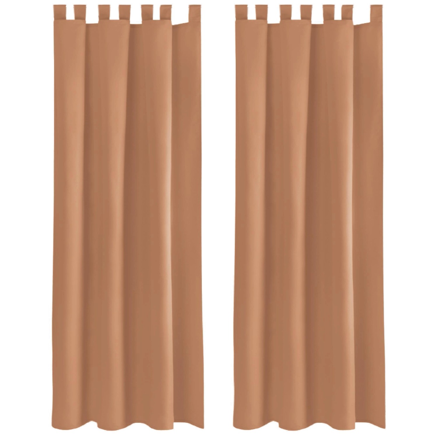Bestlivings 2er Set Dekoschal EllenSchlaufe mit Raffhalter & Haken 140 x 145 cm Braun Bestlivings 2er Set Dekoschal EllenSchlaufe mit Raffhalter & Haken 140 x 145 cm Braun von BESTLIVINGS