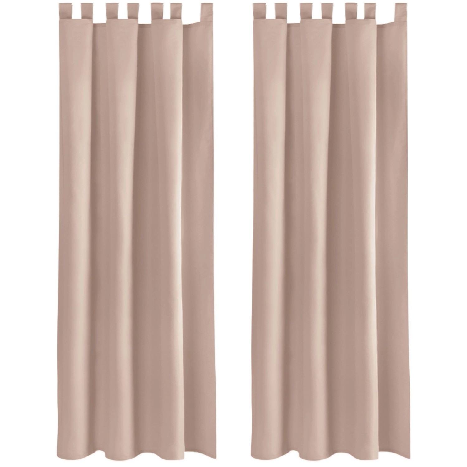 Bestlivings 2er Set Dekoschal EllenSchlaufe mit Raffhalter & Haken 140 x 145 cm Sandgrau Bestlivings 2er Set Dekoschal EllenSchlaufe mit Raffhalter & Haken 140 x 145 cm Sandgrau von BESTLIVINGS