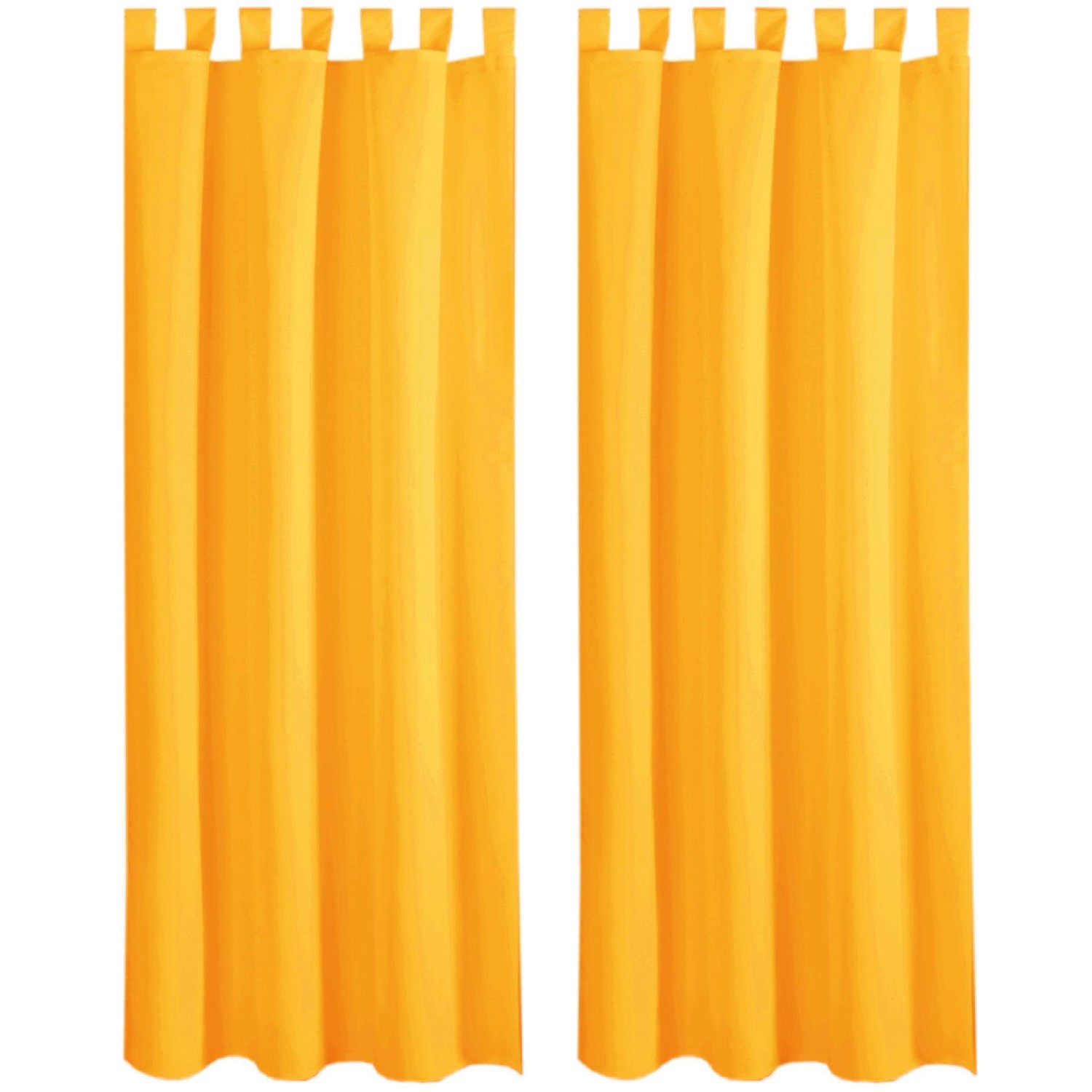 Bestlivings 2er Set Dekoschal EllenSchlaufe mit Raffhalter & Haken 140 x 245 cm Hellorange Bestlivings 2er Set Dekoschal EllenSchlaufe mit Raffhalter & Haken 140 x 245 cm Hellorange von BESTLIVINGS