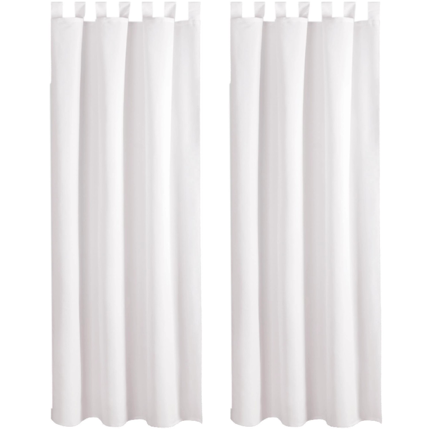 Bestlivings 2er Set Dekoschal EllenSchlaufe mit Raffhalter & Haken 140 x 245 cm Weiß Bestlivings 2er Set Dekoschal EllenSchlaufe mit Raffhalter & Haken 140 x 245 cm Weiß von BESTLIVINGS