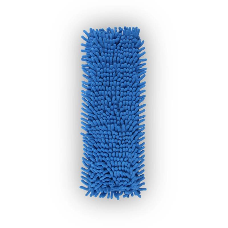 Bestlivings Bodenwischer Ersatzbezug Mikrovelour Chenille Blau von BESTLIVINGS