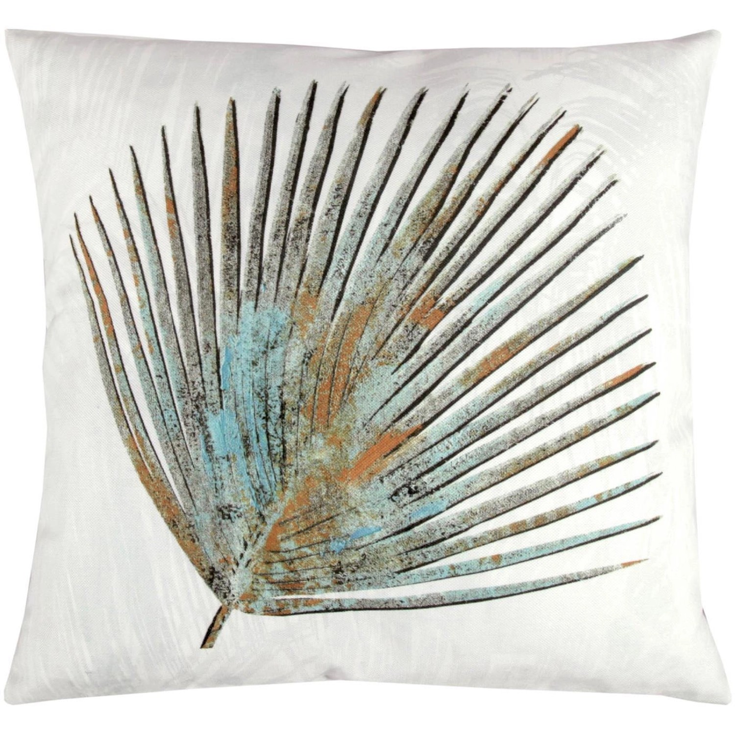 Bestlivings Dekokissen 45 x 45 cm Palmen Print Petrol von BESTLIVINGS