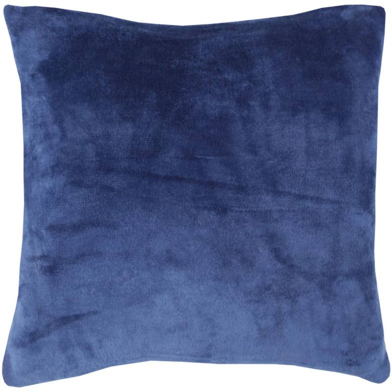 Bestlivings Dekokissen Kuschel Kissenbezug mit Reißverschluss 45 x 45 cm Blau von BESTLIVINGS