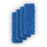 Bestlivings - Ersatzbezug Blau für Bodenwischer ( 4er Pack ) - 40cm - Chenille Wischbezug, für alle gängigen Klapphalter - Bezug für alle Bodenarten von BESTLIVINGS