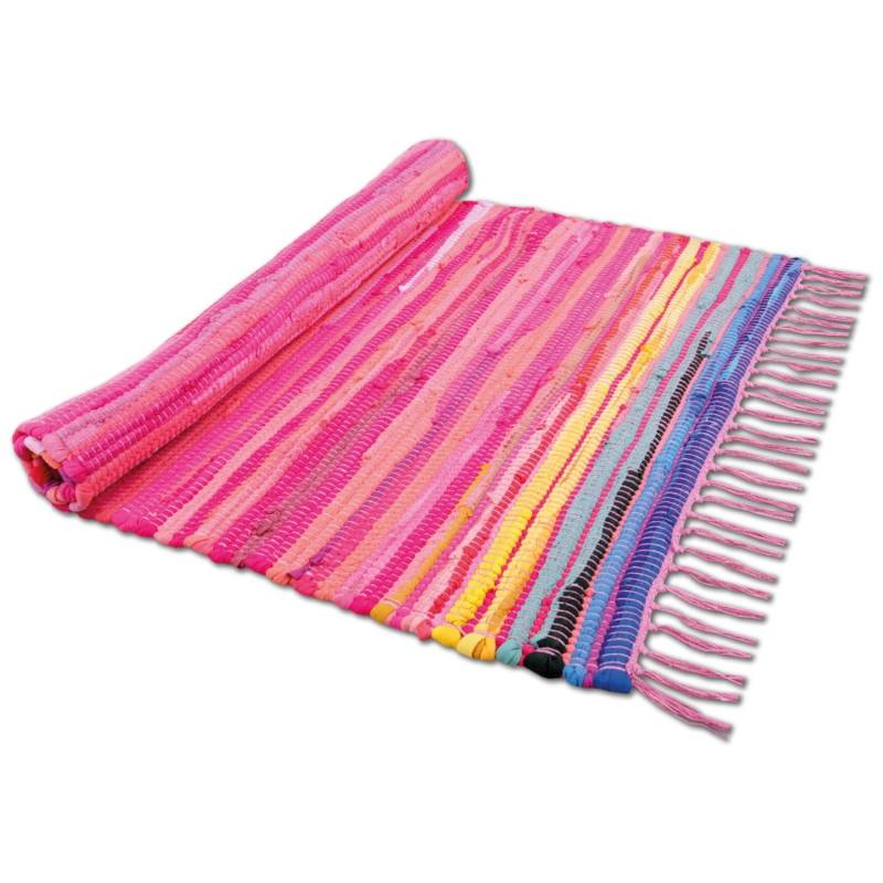 Bestlivings Flickenteppiche Tonal 70 x 180 cm Pink von BESTLIVINGS