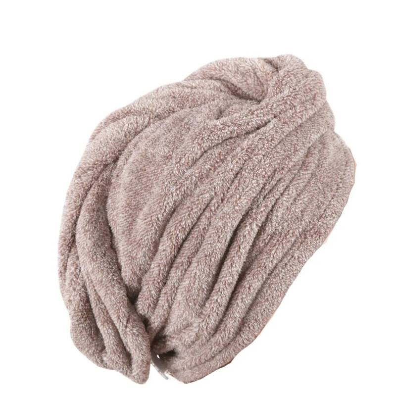 Bestlivings Haarturban 25 x 65 cm 2er Pack Braun von BESTLIVINGS